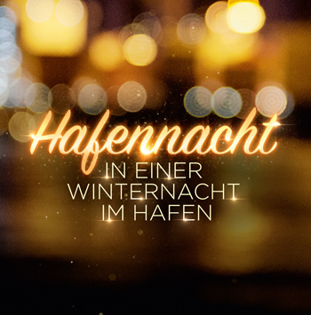 In einer Winternacht im Hafen